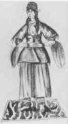 Turkish woman dressing - CLICK TO ENLARGE